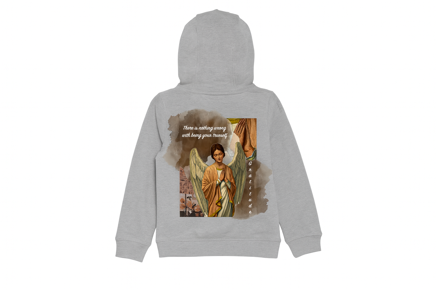 Humble Angel Grey Hoodie