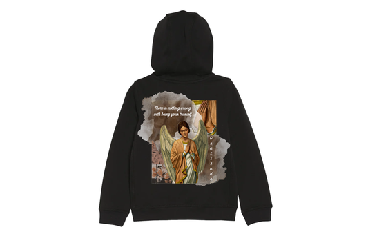 Humble Angel Black Hoodie