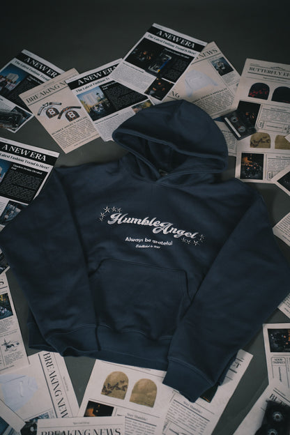 Humble Angel Navy Blue Hoodie